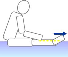 下腿三頭筋ストレッチ